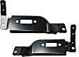 Front, Driver and Passenger Side, Outer Bumper Brackets, CAPA CERTIFIED