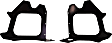 Front, Driver and Passenger Side Bumper Brackets