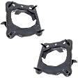 Front, Driver and Passenger Side Bumper Brackets, Mounting Bracket