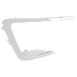 Front, Driver and Passenger Side Grille Trim, Chrome