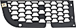 Front, Driver and Passenger Side Bumper Grille