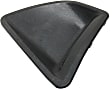 Front, Driver and Passenger Side Bumper Trim, Textured Black