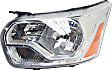 Driver and Passenger Side Headlights, with Bulbs, Halogen, Production Date To September 2 2015