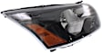 Driver and Passenger Side Headlights, with Bulbs, Halogen, Production Date To September 2 2015, CAPA Certified