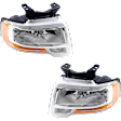 2017 Ford Expedition - Driver and Passenger Side Halogen Headlight, With bulb(s), OE Replacement