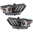 Driver and Passenger Side Headlights, without Bulbs, HID/Xenon, without HID Bulbs and ballast