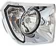 Driver and Passenger Side Halogen Headlight, With bulb(s), OE Replacement