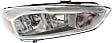 2017 Ford Focus - Driver and Passenger Side Halogen Headlight, With bulb(s), OE Replacement