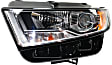 Driver and Passenger Side Headlights, with Bulbs, Halogen, For Models without Sport Appearance Package, CAPA CERTIFIED