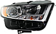 Driver and Passenger Side Headlights, with Bulbs, Halogen, For Models without Sport Appearance Package, CAPA CERTIFIED