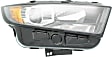 Driver and Passenger Side Halogen Headlight, With bulb(s), OE Comparable Finish