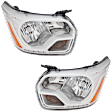 Driver and Passenger Side Halogen Headlight, With bulb(s), Production Date From September 2, 2015, without Logo, CAPA Certified