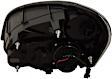 2012 Freightliner Cascadia - Driver and Passenger Side LED Headlight, With bulb(s), OE Replacement