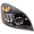 2015-2018 Freightliner Cascadia - Driver and Passenger Side LED Headlight, With bulb(s), OE Replacement