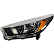 Driver and Passenger Side Halogen Headlight, Without bulb(s), OE Replacement, CAPA Certified