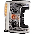 2017 Ford F-350 Super Duty - Driver and Passenger Side Halogen Headlight, With bulb(s), Extended Cab Pickup, OE Replacement
