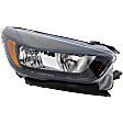 Driver and Passenger Side Headlights, with Bulbs, Halogen, For Models without Signature Light, CAPA Certified