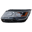 2018 Ford Explorer - Driver and Passenger Side Halogen/LED Combo Headlight, Without bulb(s), Production Date To April 4 2018, OE Replacement