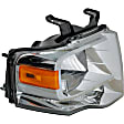 2007-2014 Ford Expedition - Driver and Passenger Side Halogen Headlight, With bulb(s), OE Replacement
