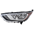 2019-2020 Ford Transit Connect - Driver and Passenger Side Headlights, with Bulbs, Halogen, Production Date To October 4 2019, CAPA Certified