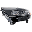 Driver and Passenger Side LED Headlights, with Bulbs, For Models With Adaptive Frontlighting Systems (AFS), Without Logo