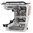 2020 Ford F-250 Super Duty - Driver and Passenger Side Halogen Headlight, With bulb(s), OE Replacement, CAPA Certified