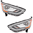 2021 Ford Transit Connect - Driver and Passenger Side HID/Xenon Headlight, With bulb(s)