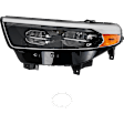 Driver and Passenger Side LED Headlights, with Bulbs, CAPA Certified