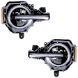 2023 Ford Bronco - Driver and Passenger Side LED Headlight, With bulb(s), For Models With Signature Lighting, OE Replacement