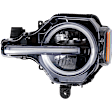 2023 Ford Bronco - Driver and Passenger Side LED Headlight, With bulb(s), For Models With Signature Lighting, OE Replacement