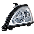 2000 Freightliner Columbia - Driver and Passenger Side Halogen Headlight, With bulb(s), OE Replacement