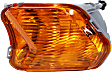 Driver and Passenger Side Parking Lights, With bulb(s), For Models Without Fog Light Holes, S Model, CAPA CERTIFIED