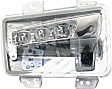 Front, Driver and Passenger Side Halogen Fog Light, With bulb(s), CAPA Certified