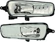 Front, Driver and Passenger Side Fog Lights, With Bulb(s), Halogen, CAPA CERTIFIED