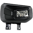 Front, Driver and Passenger Side LED Fog Light, With bulb(s), CAPA Certified