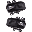 2019 Ford F-150 - Front, Driver and Passenger Side LED Fog Light, With bulb(s)