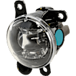 Front, Driver and Passenger Side LED Fog Light, With bulb(s), CAPA Certified