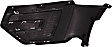 Fog Light Cover - Front, Driver and Passenger Side, Textured Black