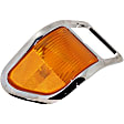 Driver and Passenger Side Headlight Bezel, Chrome