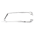 Driver and Passenger Side Headlight Bezel, Chrome