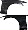 Front, Driver and Passenger Side Fenders, V6, EcoBoost/EcoBoost Premium Models