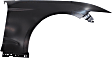 Front, Driver and Passenger Side Fenders, V6, EcoBoost/EcoBoost Premium Models