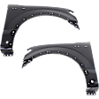 Front, Driver and Passenger Side Fenders, For Models With Wheel Opening Molding and Active Park Assist System