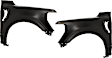 Front, Driver and Passenger Side Fenders