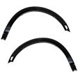 Front, Driver and Passenger Side Fender Flares, Primed, (XL, For Models With Chrome Package)/(XLT/Lariat, For Models Without Tremor Off-Road Package), CAPA CERTIFIED