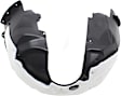 2017-2020 Ford Fusion - Front, Driver and Passenger Side, Fender Liners, Except Sport Model