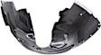 2017-2020 Ford Fusion - Front, Driver and Passenger Side, Fender Liners, Except Sport Model