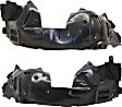 Front, Driver and Passenger Side, Fender Liner