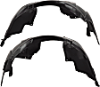 Front, Driver and Passenger Side, Fender Liner