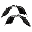 2019-2023 Ford Transit Connect - Front, Driver and Passenger Side, Fender Liner